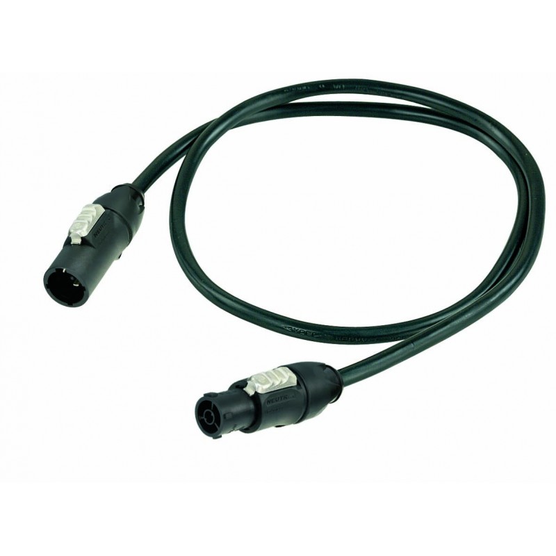 PROEL STAGE SDC785LU015 Professional Electric Extensions - "SDC" kabel zasilający zrobiony z HPC3025FG 3x2.5mm2, dł. 1.5m